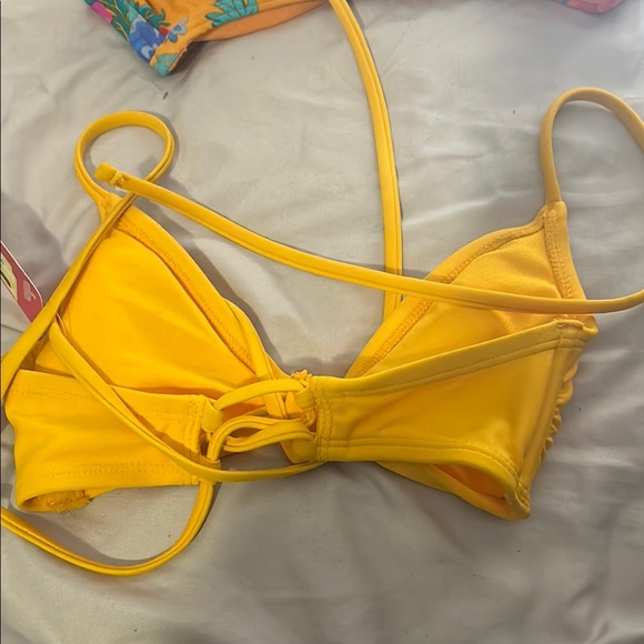 Xhilaration Yellow Bikini Swimwear - Picture 4 of 5